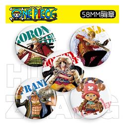 One piece anime badge 58mm