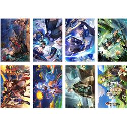 genshin impact anime poster