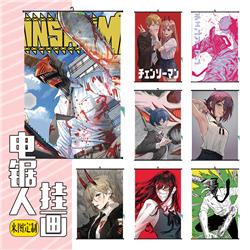chainsaw man anime wallscroll 60*90cm &40*60cm