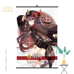 Genshin Impact anime wallscroll 60*90cm &40*60cm