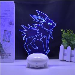 Pokemon anime Remote control 16 color+touch 7 color 3D light