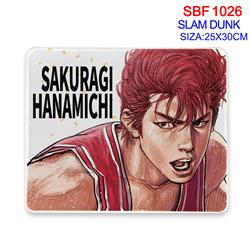 Slam dunk anime Mouse pad 25*30cm