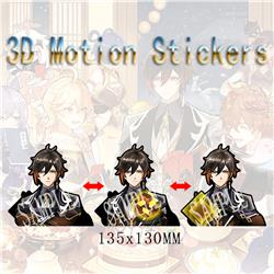 Genshin Impact anime 3d sticker