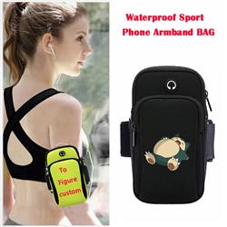 Pokemon anime wateroof sport phone armband bag