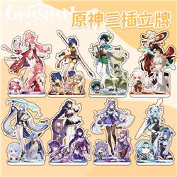 Genshin Impact anime Standing Plates
