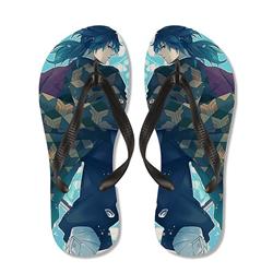 demon slayer kimets anime flip flops shoes slippers a pair US men size 8-12,women size 6-10