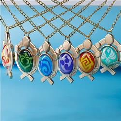 Genshin Impact anime necklace
