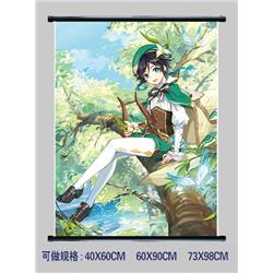Genshin Impact anime wallscroll 60*90cm