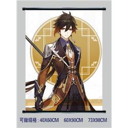 Genshin Impact anime wallscroll 60*90cm