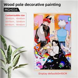 Hunter x Hunter anime wooden frame painting 60*90cm