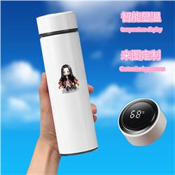 demon slayer kimets anime Intelligent temperature measuring water cup 500ml