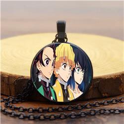 demon slayer kimets anime necklace