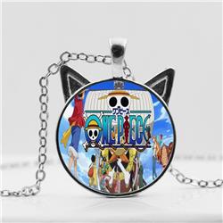 One piece anime necklace