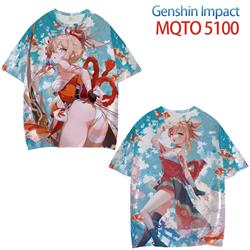 Genshin Impact anime T-shirt