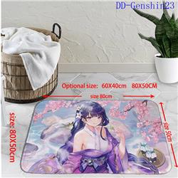 Genshin Impact anime carpet 50*80cm