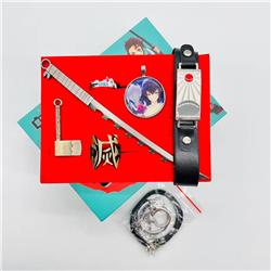 demon slayer kimets anime bracelet a set