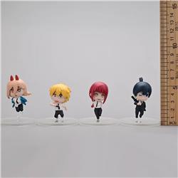 chainsaw man anime figure 6cm 4 pcs a set