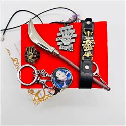 Jujutsu Kaisen anime keychain a set