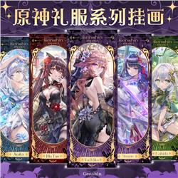 Genshin Impact anime wallscroll 60*90cm