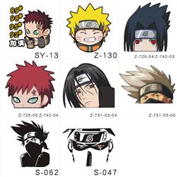 Naruto anime car sticker