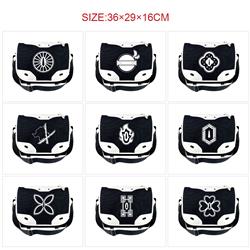 demon slayer kimets anime messenger bag 36*29*16cm