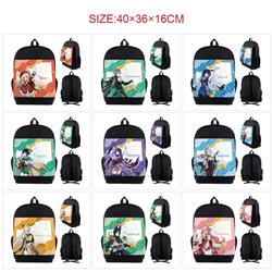 Genshin Impact anime Backpack