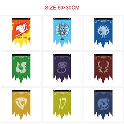 Fairy Tail anime flag 50*30cm