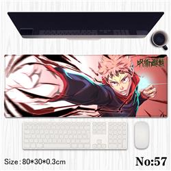 Jujutsu Kaisen anime Mouse pad 80*30*0.3cm