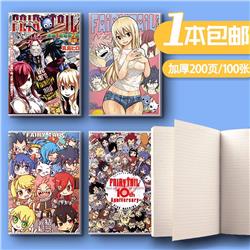Fairy Tail anime notebook