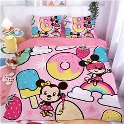 Disney anime bed sheet four piece set 1.5m