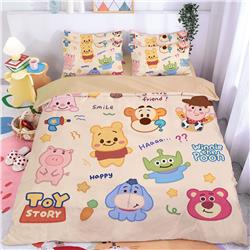 Toy Story anime bed sheet four piece set 1.5m