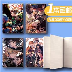 demon slayer kimets anime notebook