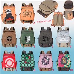 Naruto anime backpack
