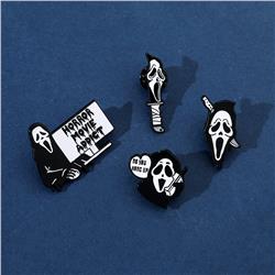 scream anime pin