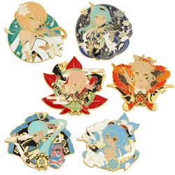 Genshin Impact anime pin