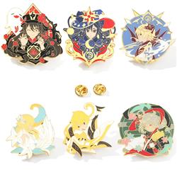 Genshin Impact anime pin