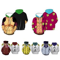 One piece anime hoodie