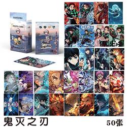 demon slayer kimets Anime lomo cards price for a set of 50 pcs