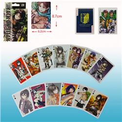 Attack On Titan anime poker
