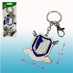 Attack On Titan anime keychain