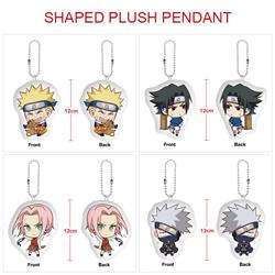 Naruto anime plush doll 12cm 5 pcs a set