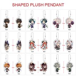 Genshin Impact anime plush doll 12cm 5 pcs a set