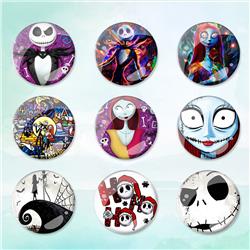 The Nightmare Before Christmas anime badge