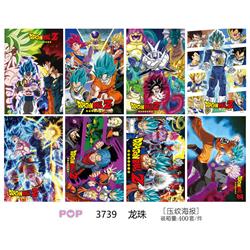 Dragon ball anime posters price for a set of 8 pcs