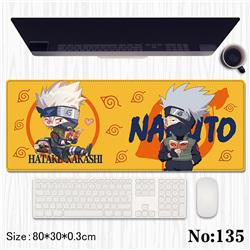 Naruto anime Mouse pad 80*30*0.3cm