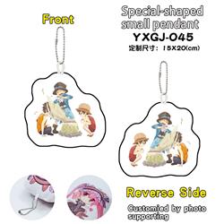 One piece anime keychain
