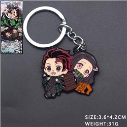 demon slayer kimets anime keychain