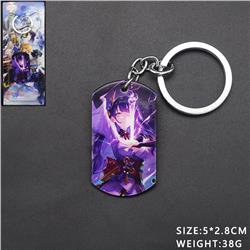 Genshin Impact anime keychain