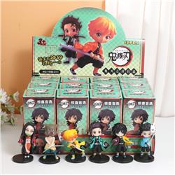 demon slayer kimets anime figure 12 pcs a set