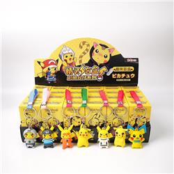 Pokemon anime keychain 24 pcs a set